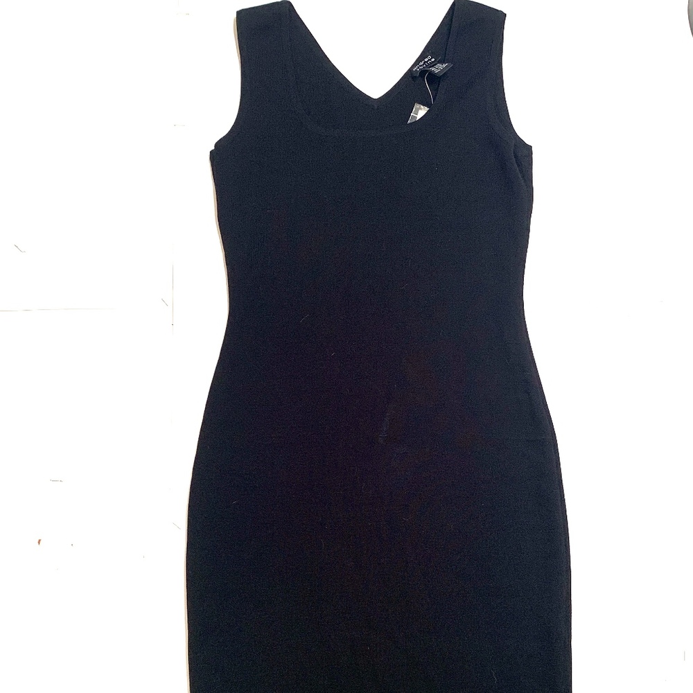 NWT Andrea Jovine Little Black Dress